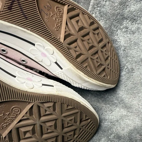 Converse Chuck‎ Taylor All Star Lift Floral High-Top Sneaker - Stardust Lilac - Picture 6 of 8